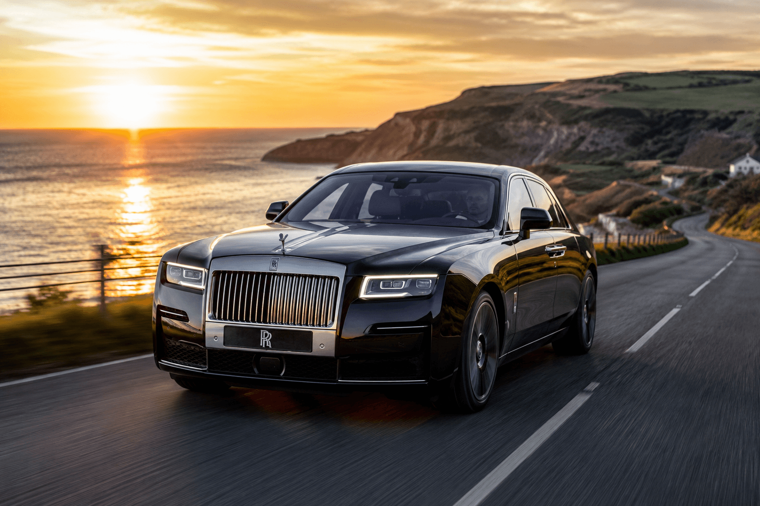 Executive chauffeur service for Rossendale airport transfers with luxury vehicle